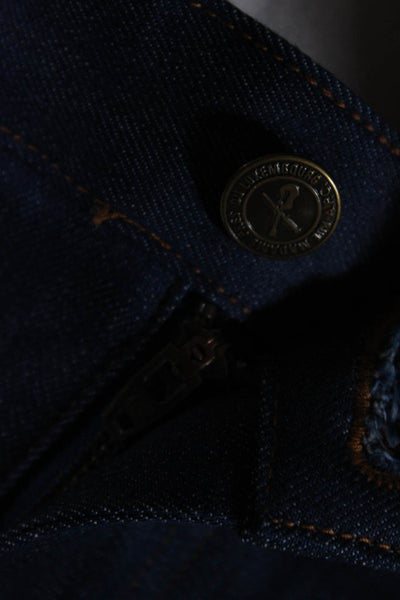 APC Women's Button Closure Medium Wash Five Pockets Midi Skirt Size 36