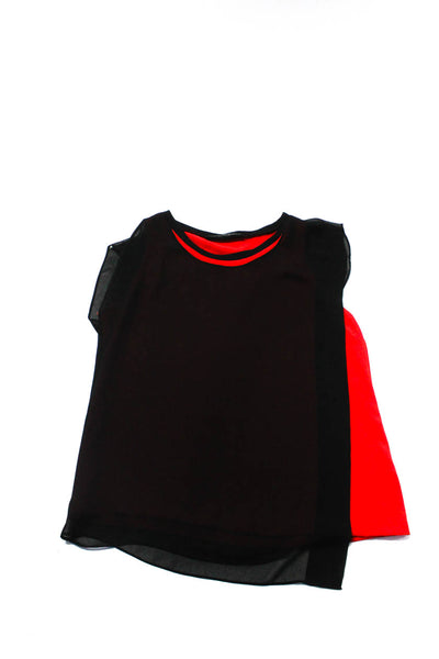 Allsaints Elan Womens Dress Knit Top Sleeveless Blouse Red Size 10 XS S Lot 3