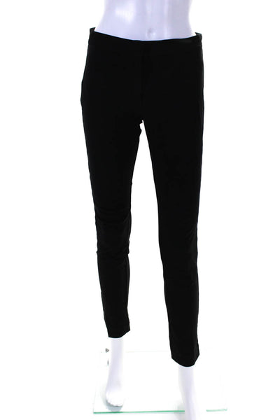 Derek Lam Women's Hanne Mid Rise Slim Fit Pants Black Size S