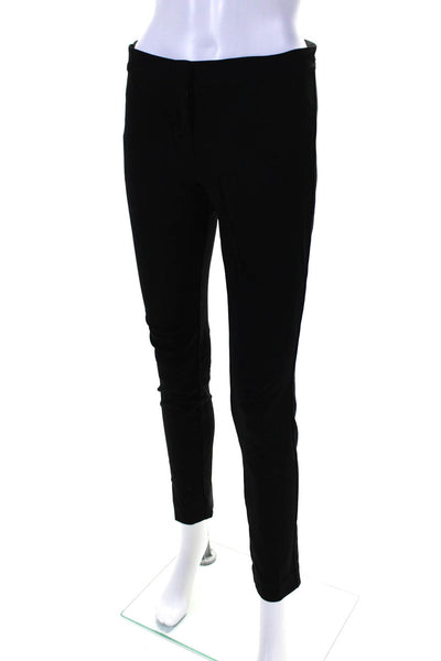 Derek Lam Women's Hanne Mid Rise Slim Fit Pants Black Size S