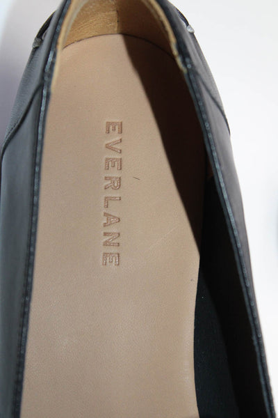 Everlane Womens Black The Modern Loafer  Size 8H