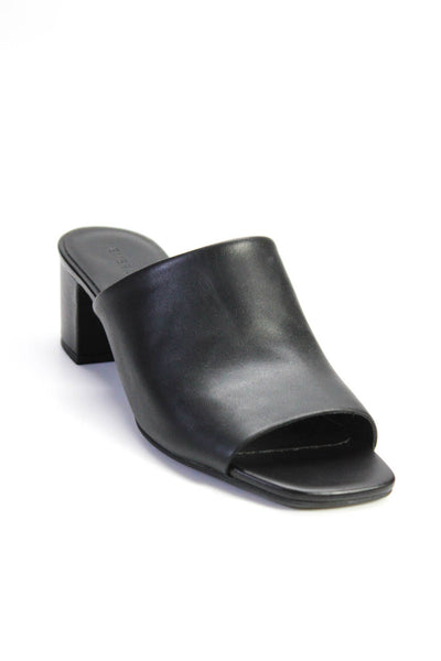 Everlane Womens Leather Mule Sandal Sandals Black Size 7