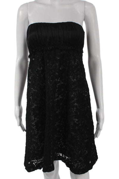 Cynthia Cynthia Steffe Womens A-Line Dress Black Lace Size 2