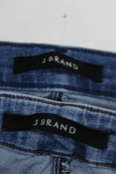 J Brand Women's Five Pockets Medium Wash Denim Skinny Denim Pant Size 26 Lot 2