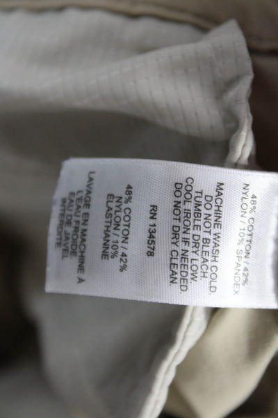 Vineyard Vines Boys Flat Front Pockets Chino Pants Beige Size 18