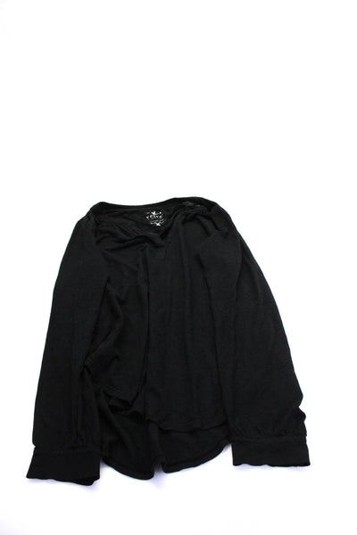 Velvet Nation Sanctuary Women's V-Neck Long Sleeves Blouse Black Size S Lot 4