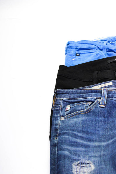 AG Women's Midrise Five Pockets Medium Wash Skinny Denim Pant Size 27 Lot 3