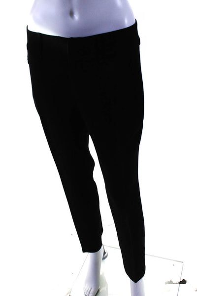 Rag & Bone Women's Flat Front Straight Leg Slacks Black Size 4