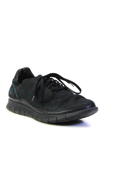 Vionic Mens Lightweight Perforated Roam Running Sneakers Black Size 11