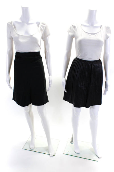 Madewell Bcbgmaxazria Womens A-Line Skirt Straight Skirt Black Size 6 Lot 2