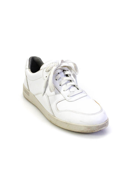 Everlane Womens The ReLeather® Court Sneaker  White Size F7M5