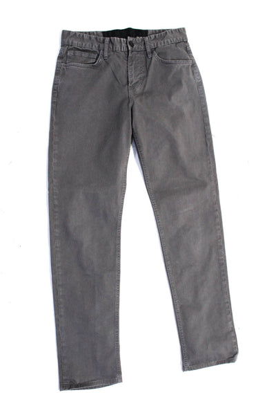 Joes Men's Flat Front Five Pockets Straight Leg Chino Pant Gray Size 29