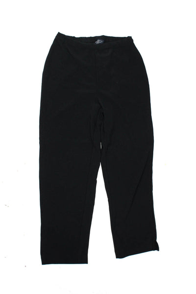 Boston Proper Womens Knit Stretch Pants Black Navy Blue Size XS Medium Lot 2