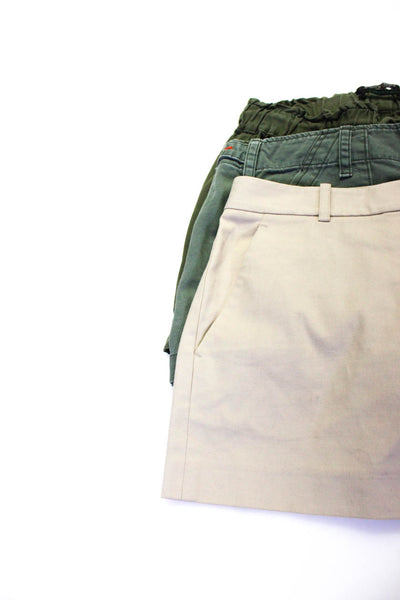 Theory Scotch & Soda All Purple Goods Womens Shorts Beige Green Size S 1 2 Lot 3