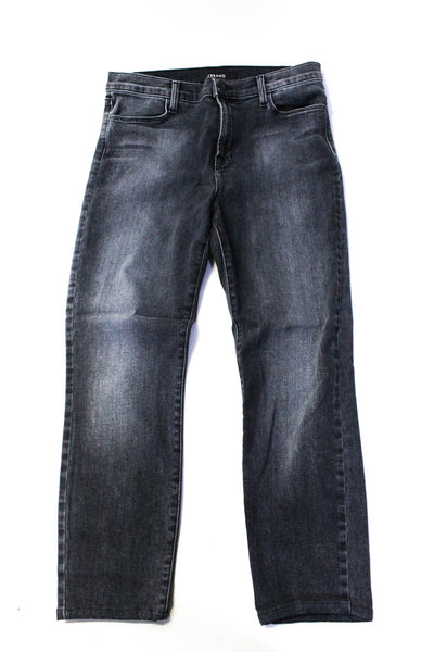 J Brand Women's Zip Fly Mid Rise Skinny Jeans Gray Size 31 Lot 2
