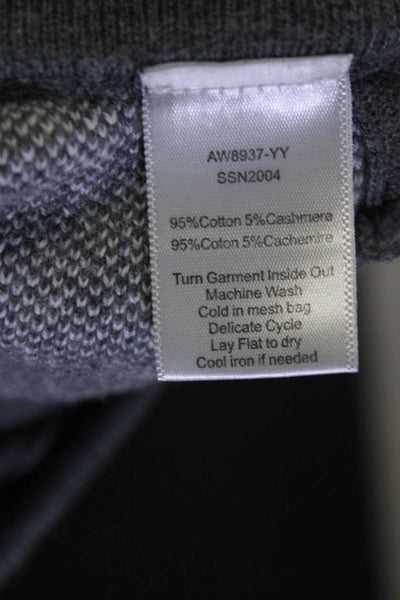 ATM Michael Lauren Womens Striped Knit Sweatpants Black Gray Size XS Lot 2