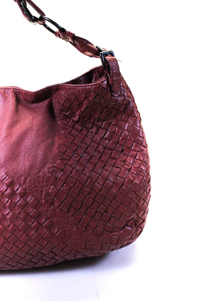 Bottega Veneta Womens Memory Napa Intrecciato Leather Woven Magnetic Closure Sho