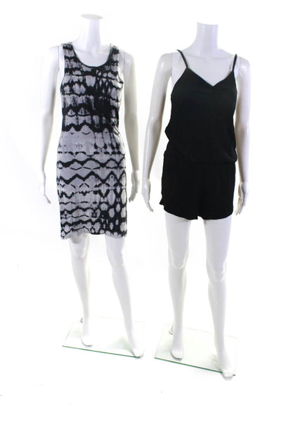 Current/Elliott Bobi Los Angeles Women's Tie-Dye Tank Dress Gray Size 0 S, Lot 2