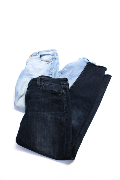 DL 1961 Women's Midrise Light Wash Five Pockets Skinny Denim Pant Size 28 Lot 2