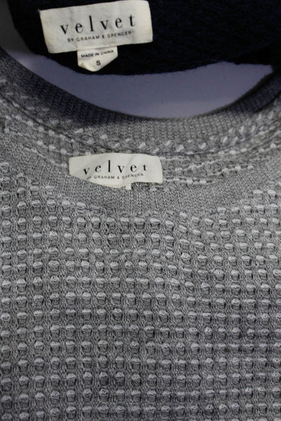 Velvet by Graham & Spencer Womens Sweater Tops Gray Size XS S Lot 2