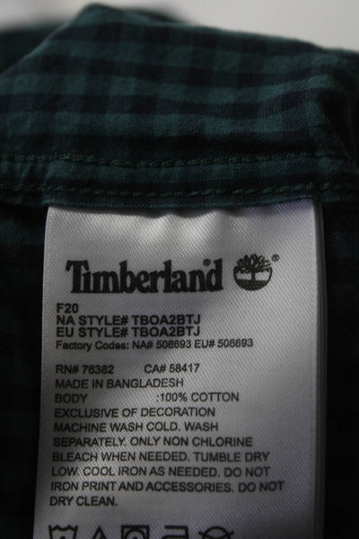 Timberland Zara Paul Smith Mens Button Down Shirts Blue Size Small Medium Lot 3