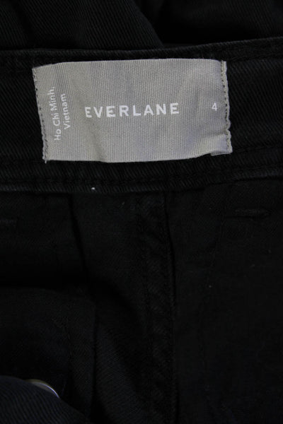 Everlane Womens Black The Relaxed Chino  Size 4