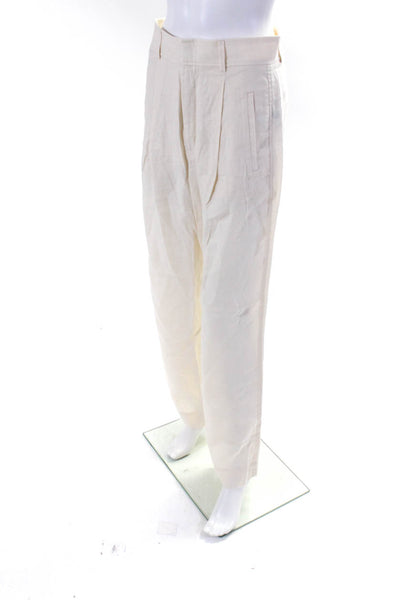 Everlane Womens Canvas The Linen Way High® Drape Pant   Size 4