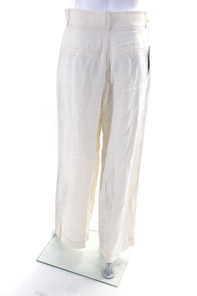 Everlane Womens Canvas The Linen Way High® Drape Pant   Size 4