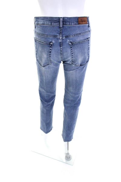 Acne Women's Five Pockets Button Fly Medium Wash Straight Leg Denim Pant Size 31