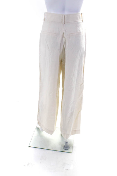 Everlane Womens Canvas  The Linen Way High® Drape Pant   Size 2
