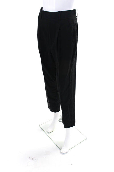 Everlane Womens The Tencel™ Way High® Taper Pant  Black Size 2