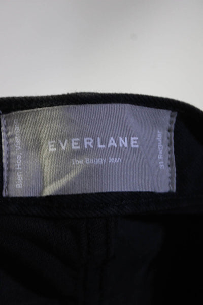 Everlane Womens Ink Wash The Baggy Jean  Size 31R