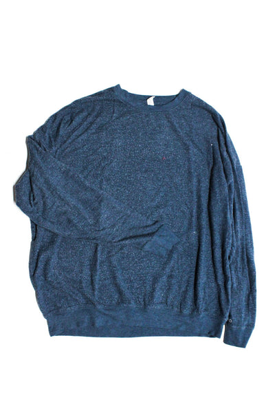 Sundry Women's Crewneck Long Sleeves Pullover Sweatshirt Blue Size 4 Lot 3