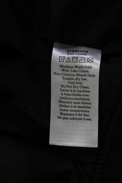 Everlane Mens Black The Bomber Jacket | Uniform  Size M