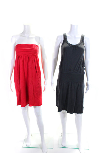 Velvet by Graham & Spencer Standard James Perse Women's Dress Red Size S 2 Lot 2