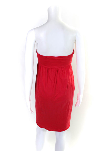 Velvet by Graham & Spencer Standard James Perse Women's Dress Red Size S 2 Lot 2