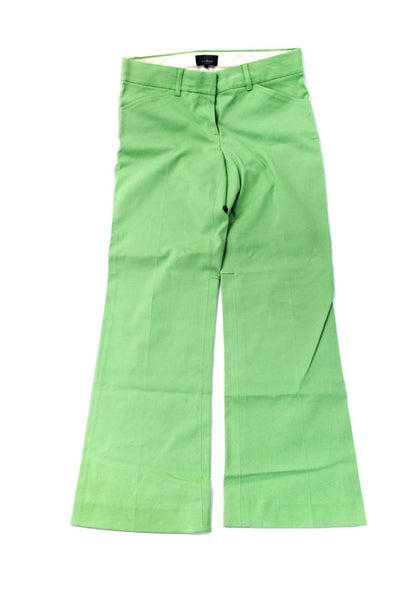 G1 Basic Goods Theory For Scoop Neck Chino Pants Beige Green Cotton Size 2 Lot 3