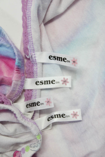 Esme Childrens Girls Pajama Sets Multi Colored Size Small Lot 2