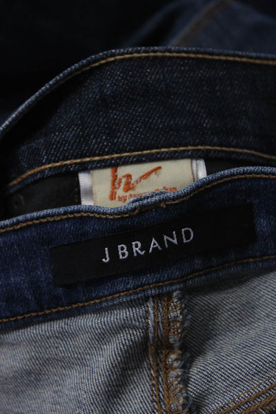 J Brand Jerome Dahan Womens Cotton Skinny Bootcut Jeans Blue Size EUR27 28 Lot 2