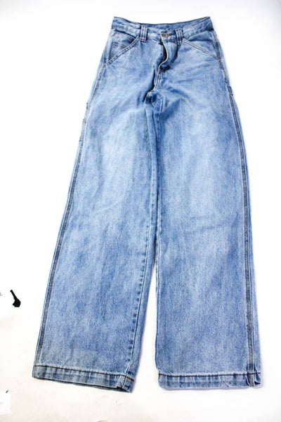 J. Galt Womens Denim Wide Leg Jeans Pants Blue Size S Lot 2