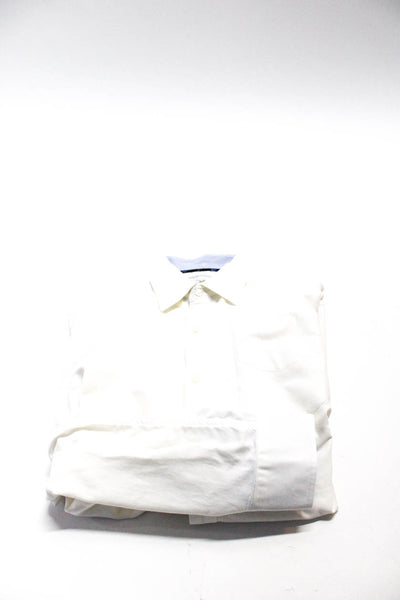 Massimo Dutti Men's Long Sleeves Collar Button Down Shirt Plaid Size XXL Lot 3