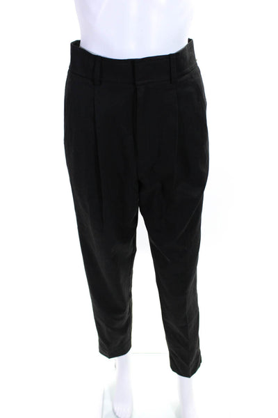 Everlane Womens The Tencel™ Way High® Taper Pant  Black Size 0