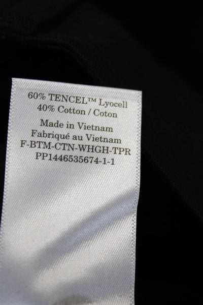 Everlane Womens The Tencel™ Way High® Taper Pant  Black Size 0