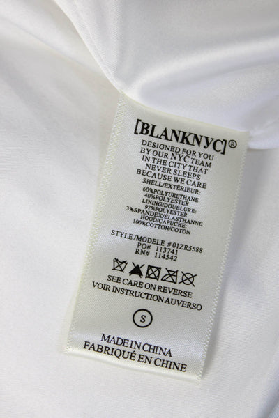 BLANKNYC Women's Long Sleeves  Asymmetrical Full Zip Tie Dye Moto Jacket Size S
