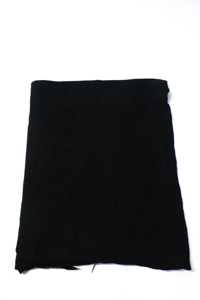 Zara Accessories Womens Light Weight Shawl Wrap Scarf Black Size Medium