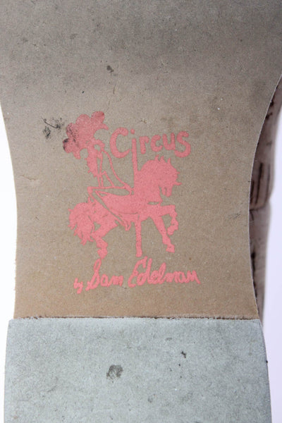 Circus by Sam Edelman Womens Maddison Cork Slip On Flats Tan Pink Size 7