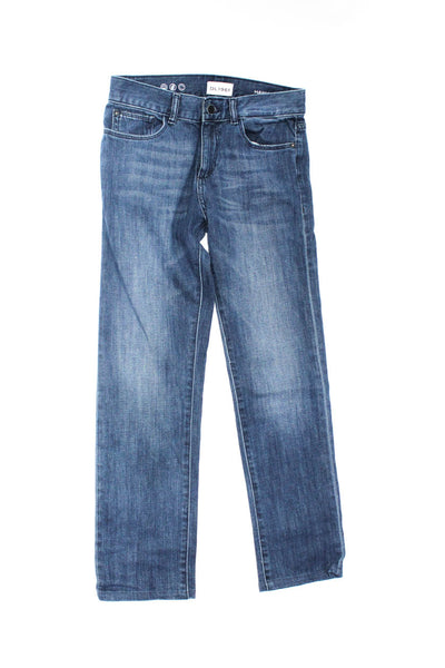 Hudson DL 1961 Boys Cotton Buttoned Medium Wash Skinny Jeans Blue 14 12 Lot 3