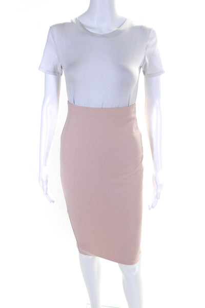 MISSGUIDED Womens Knee Length Pencil Skirts Beige Pink Size 4 Lot 2