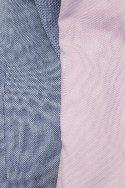 Charles Tyrwhitt Mens Collar Button Down Long Sleeves Shirt Pink Size 14.5 Lot 2