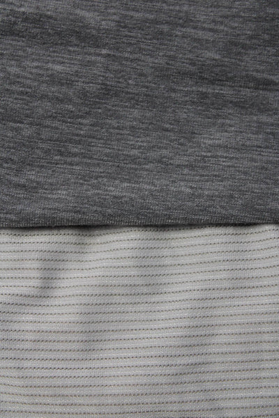 Lululemon Womens Gray Racerback Scoop Neck Sleeveless Tank Top Size 4 lot 2